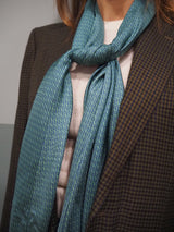 BLAZER GIANNI CHECK VERDE BLU